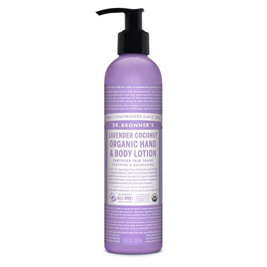 Dr. Bronner's Lavender Coconut Body Lotion 8oz