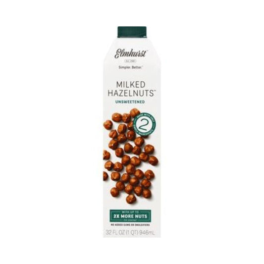 Elmhurst Unsweetened Hazelnut Milk 32oz