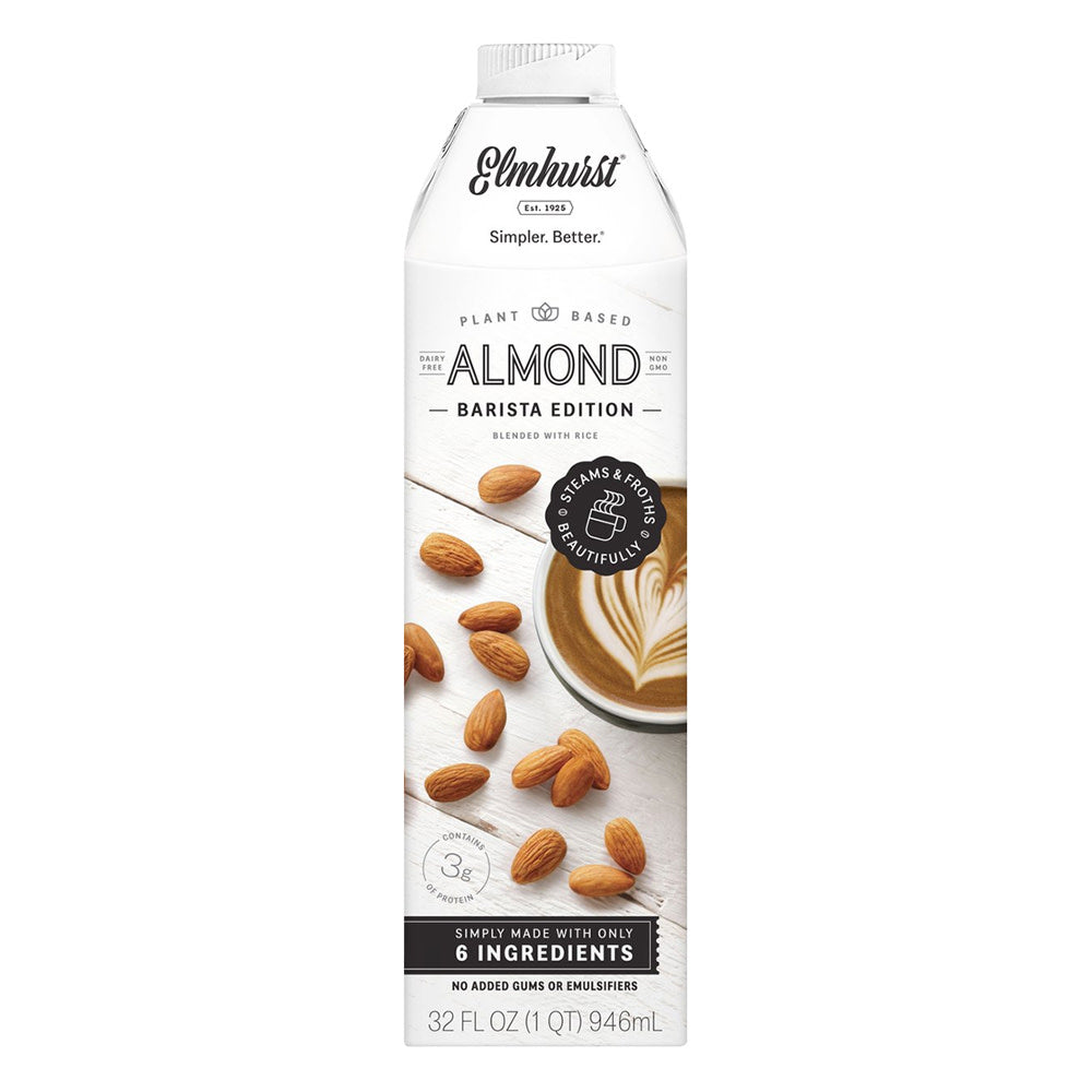 Elmhurst Barista Almondmilk 32fz