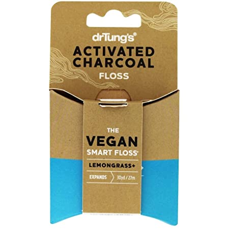 Dr.Tung Dental Floss Activated Charcoal 30yds