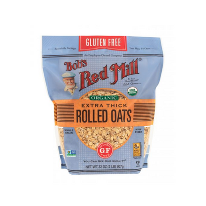 Bob's Red Mill Oats Rolled Thick GF OG 32oz