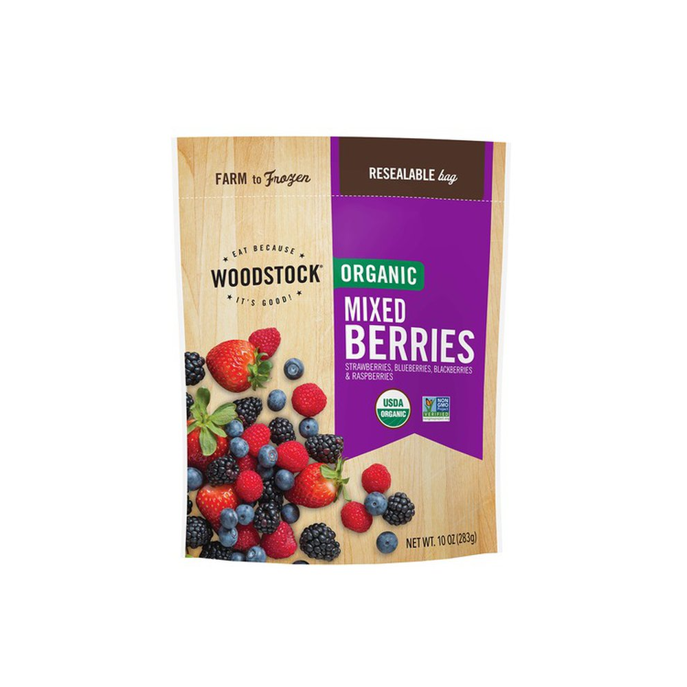 Woodstock Raspberry Woodstock Frozen Mixed Berries 10oz – Orgánica Store Panamá