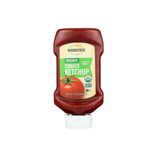 Woodstock Ketchup Tomato OG 32oz