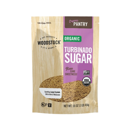 Woodstock Sugar Turbinado OG 16oz