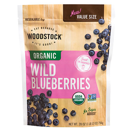 Woodstock Organic Frozen Wild Blueberries 28oz – Orgánica Store Panamá