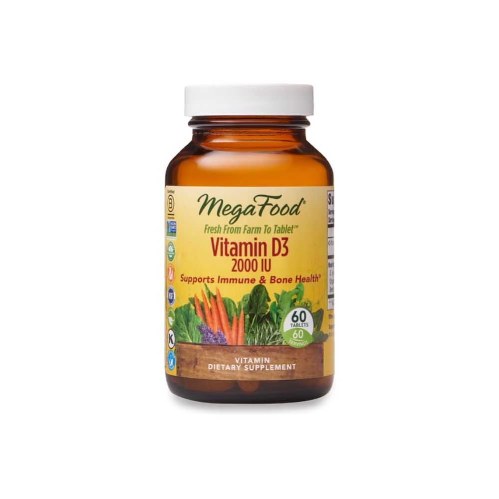 MegaFood Vitamin D3 2000IU 60c