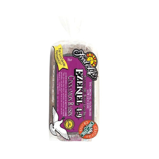 Food For Life Bread Ezekiel Cinnamon Raisin OG 24oz