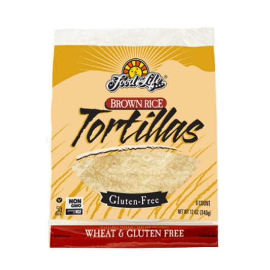 Food For Life Brown Rice Tortillas 6c