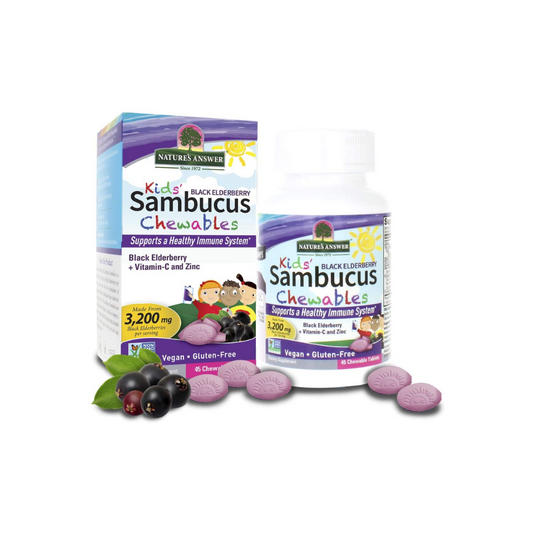 Nature's Answer Sambucus Kids Chewables  45c