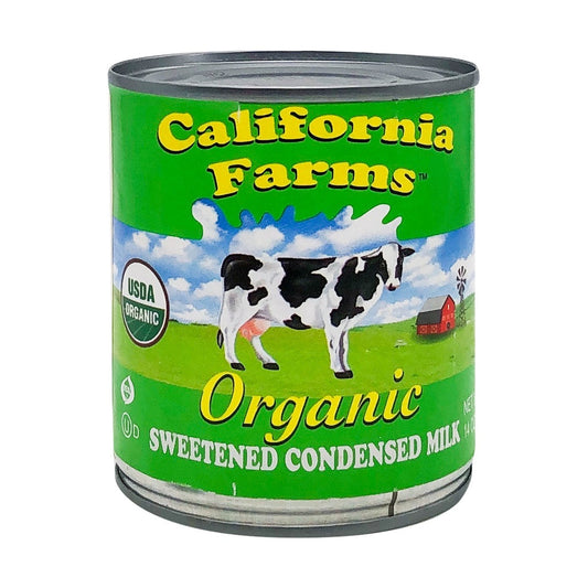 California Farms Organic Sweetened Condensed Milk 14oz