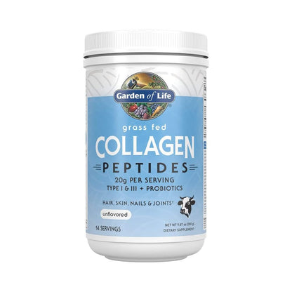 Garden of Life Grass Fed Collagen Peptides Powder 9.9oz