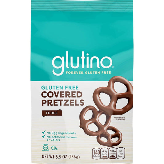 Glutino Pretzel Covered Chocolate 5.5oz