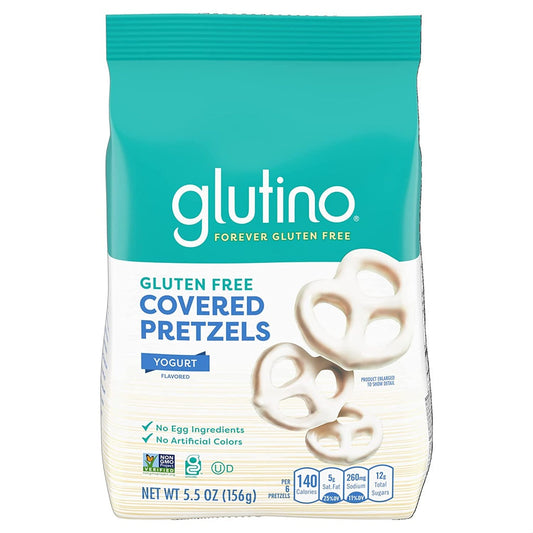 Glutino Pretzel Covered Yogurt GF 5.5oz