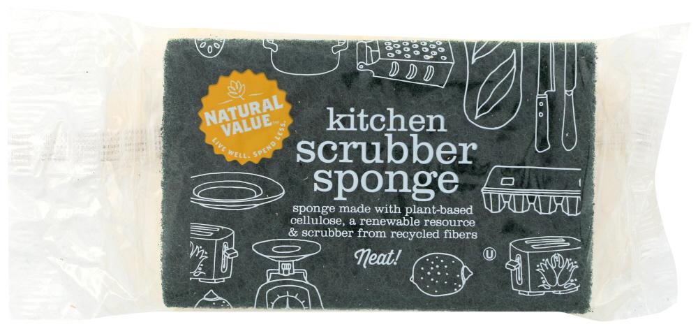 NATVAL Sponge Scrub Kitchen 1c