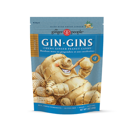 Ginger People Chews Peanut 3oz