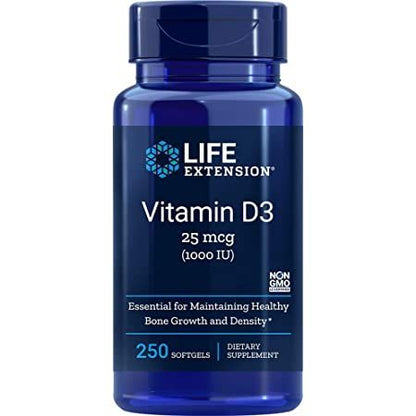Life Extensión Vit D3 1000IU 250c
