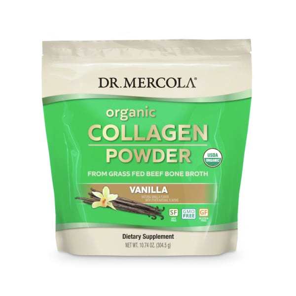 Dr. Mercola Collagen Powder Vanilla 10.7oz