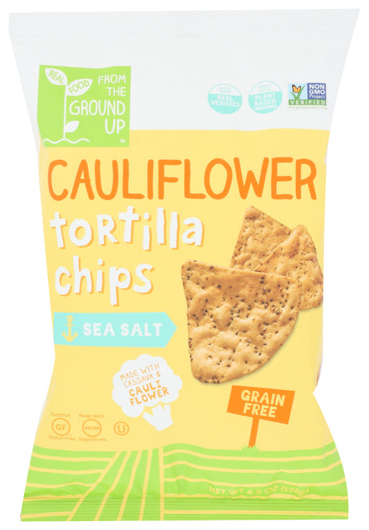 From The Ground Up Chip Tortilla Sea Salt 4.5oz