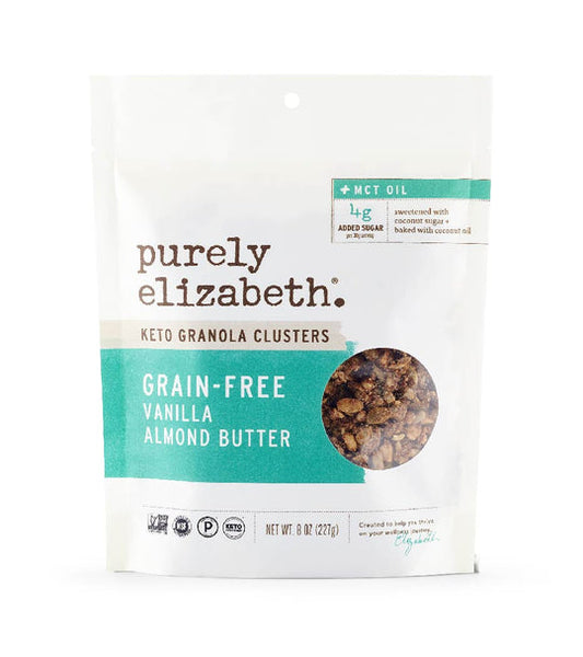 Purely Elizabeth Vanilla Almond Butter Grain Free Granola + MCT Oil 8oz