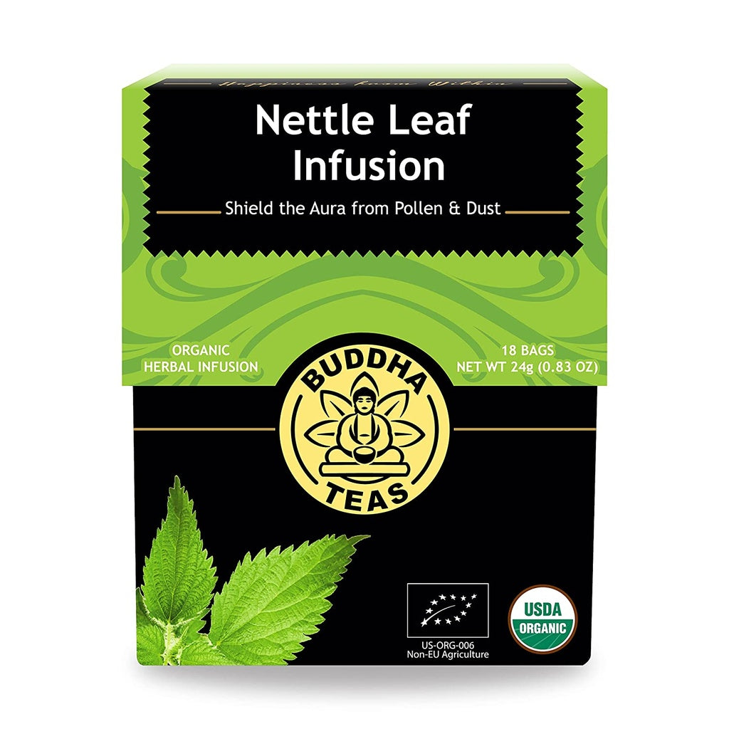 Buddha Teas Organic Nettle Leaf Tea 18 c