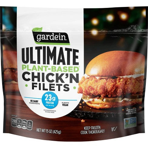 Gardein Ultimate Frozen Plant-Based Chick'n Filets 15oz