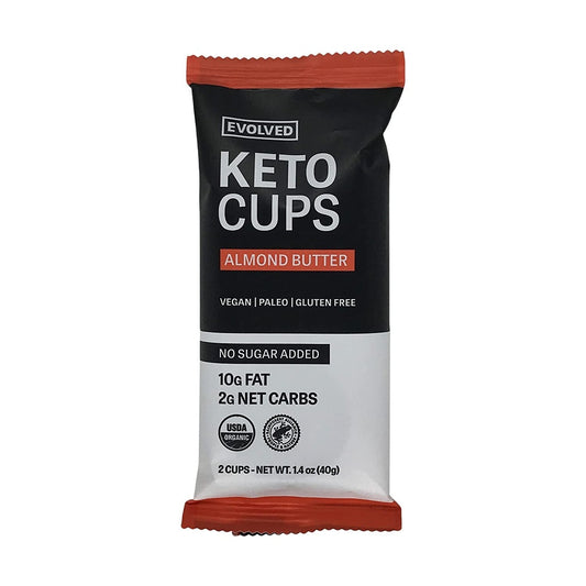 Evolved Organic Almond Butter Keto Cups 2c