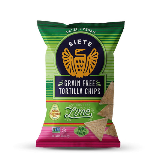 Siete Chip Tortilla Lime 5oz
