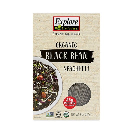 Explore Cuisine Pasta Spaguetti Bean Black GF OG