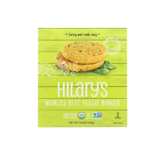 Hilary's Burger Veggie GF V 3.2oz 2c