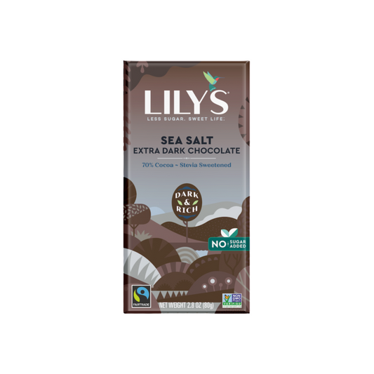 Lily's Barra Chocolate Dark Salt 70% 2.8oz