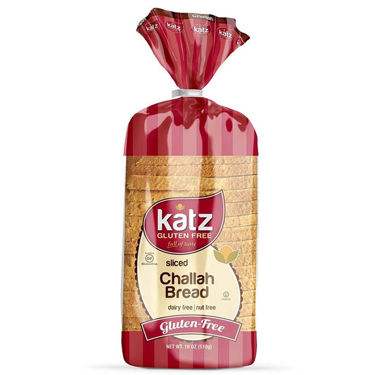 Katz Sliced Challah Bread 18oz