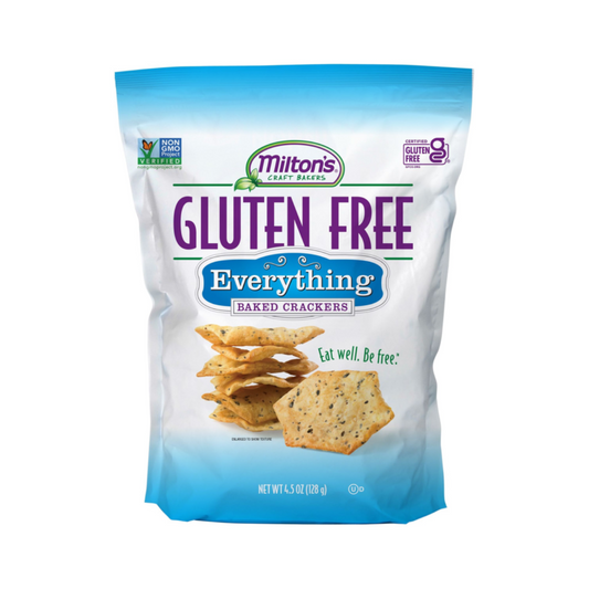 Miltons Everything Flavored Baked Crackers GF 4.5oz