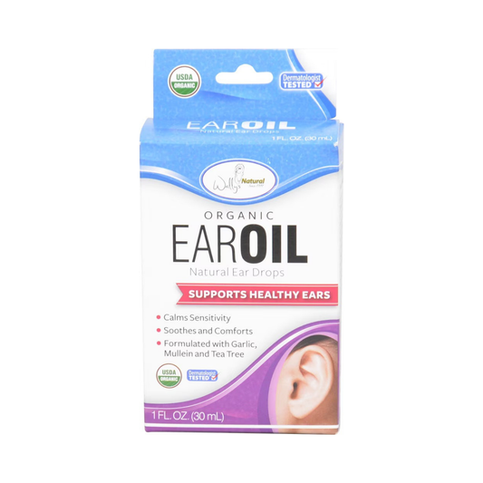 Wally's Natural Organic Ear Oil Drops 1fl oz