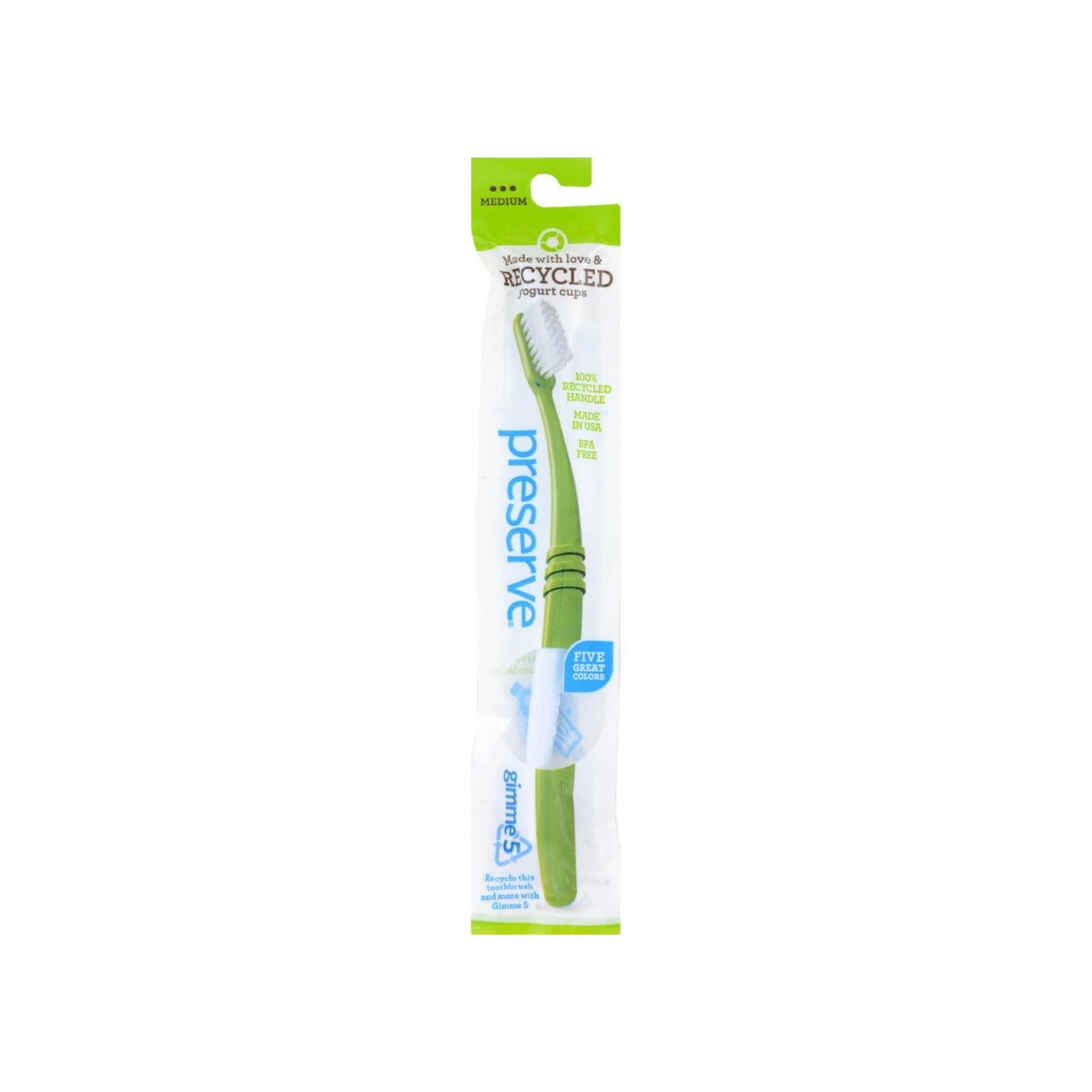 PRESERVE Tbrush Medium 1c