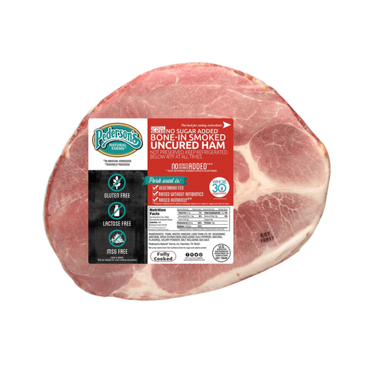 Pederson´s Naturals Farms Spiral Sliced No Sugar Added Bone-In Smoked Uncured Ham