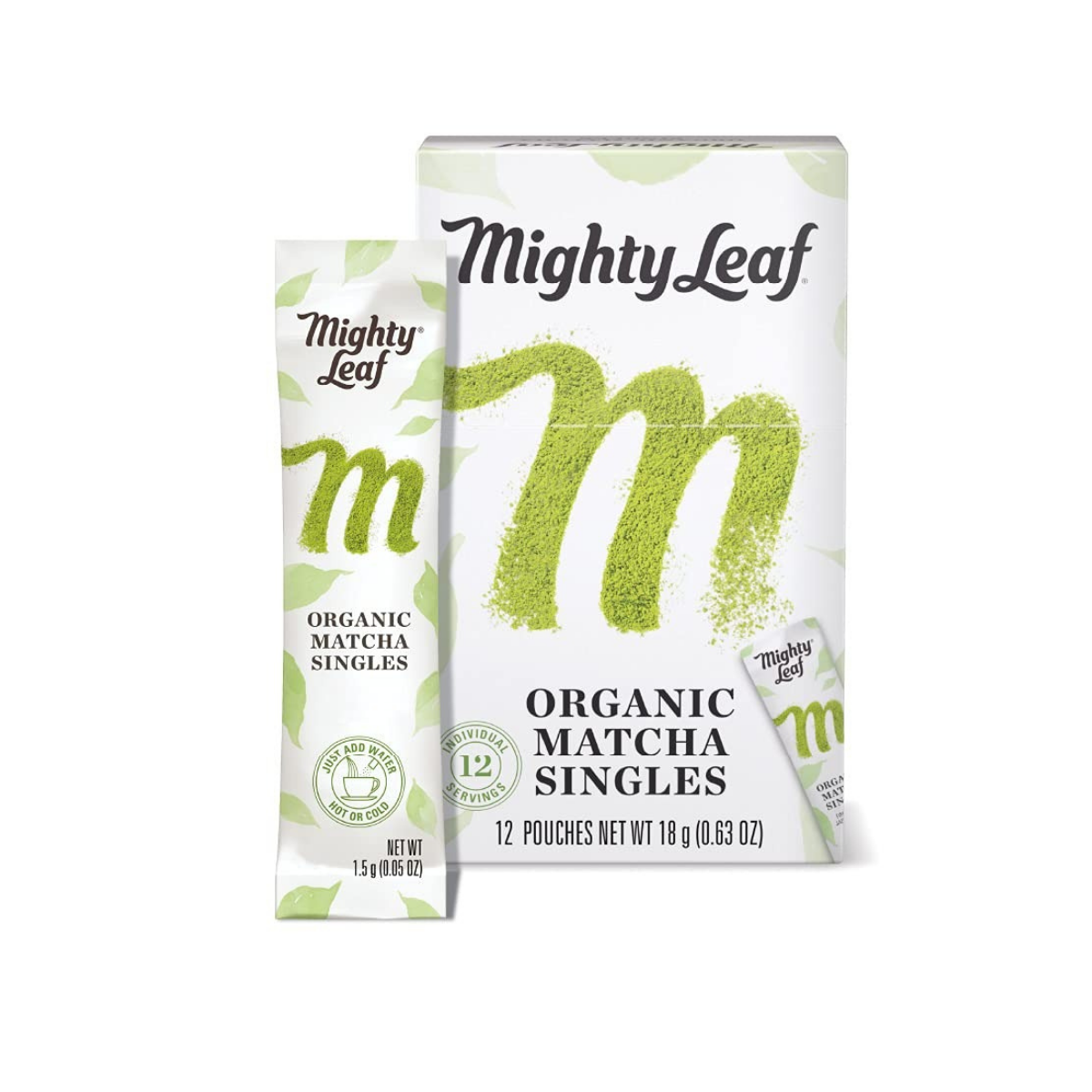 Mighty Leaf Tea Organic Matcha Green Tea Powder 12c