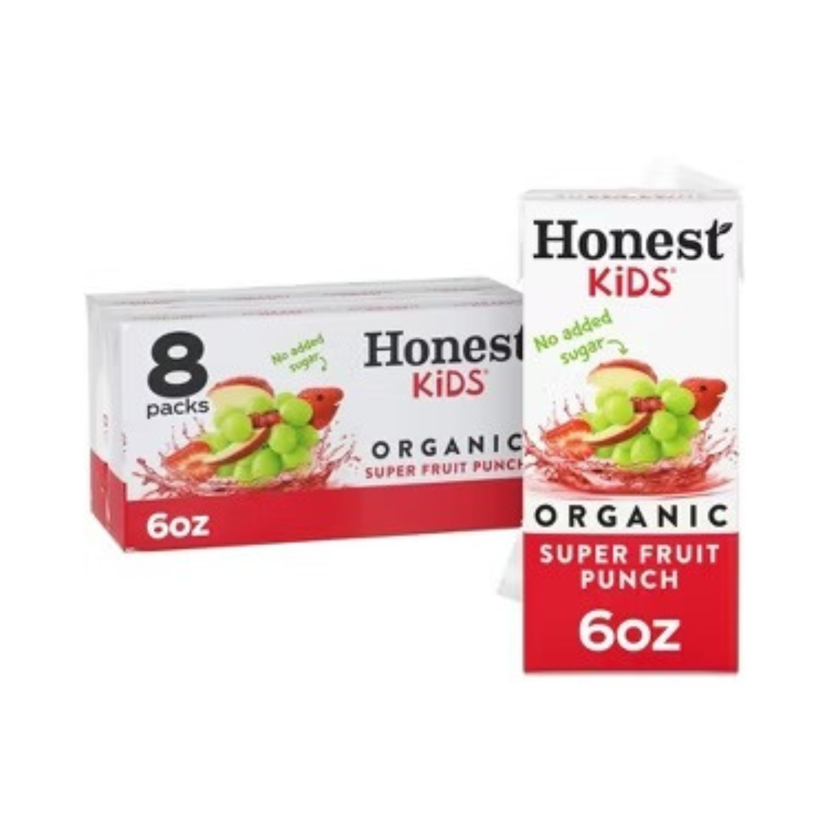 Honest Kids Organic Fruit Punch Juice Drink 8c