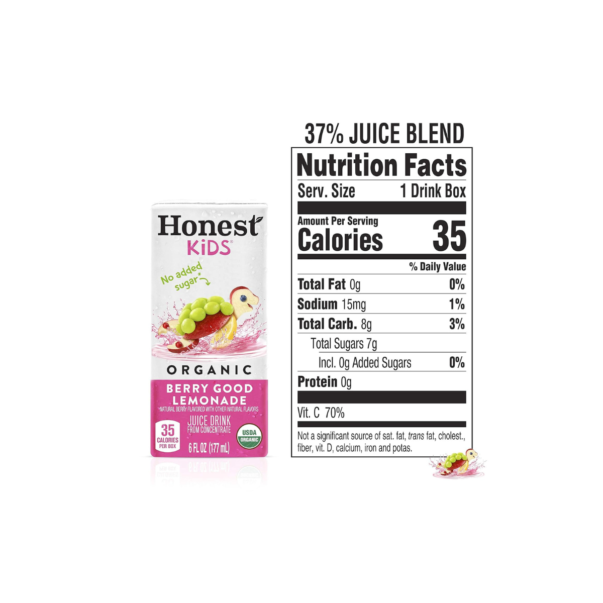 Honest Kids Kids Berry Good Juice OG 6.7oz