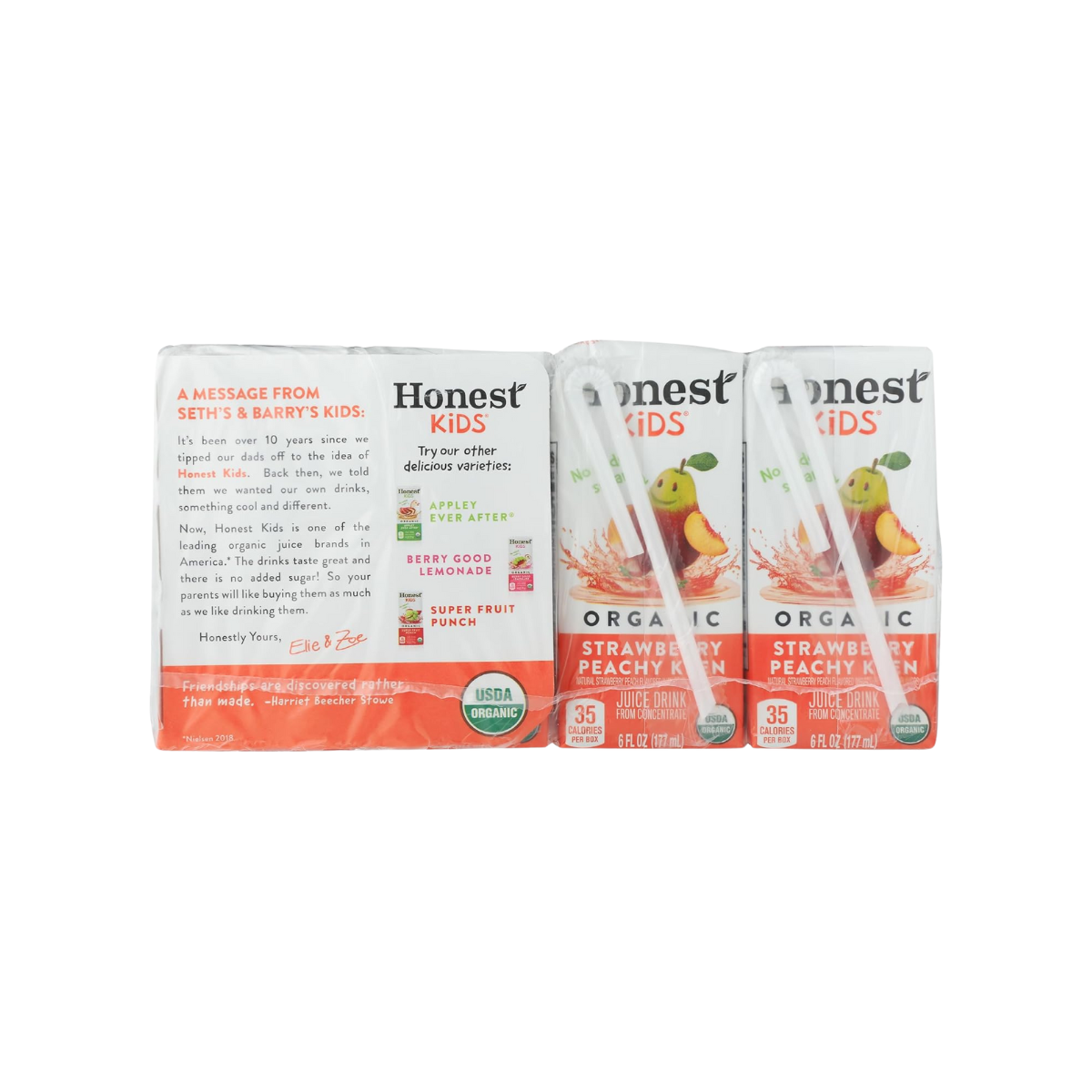 Honest Kids Strawberry Peachy Kenn Juice OG 8 c