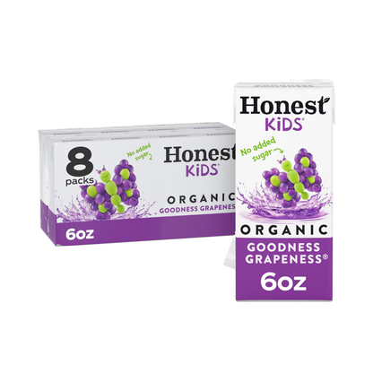 Honest Kids Organic Goodness Grapeness Juice OG 6.7oz
