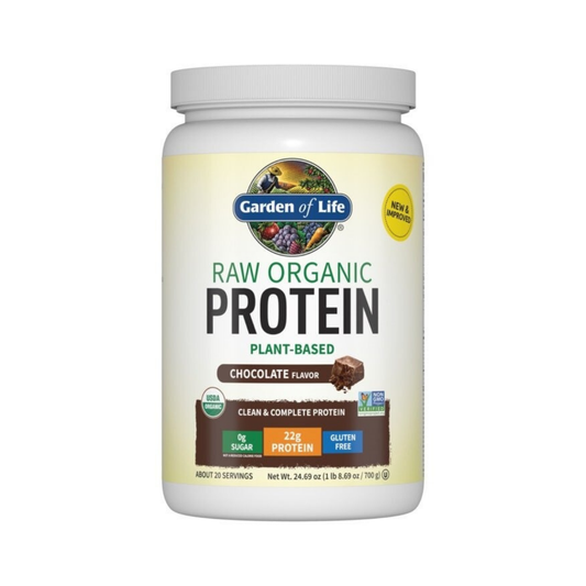 Garden of Life RAW Organic Protein Plant-Based Formula Chocolate 24.69 oz