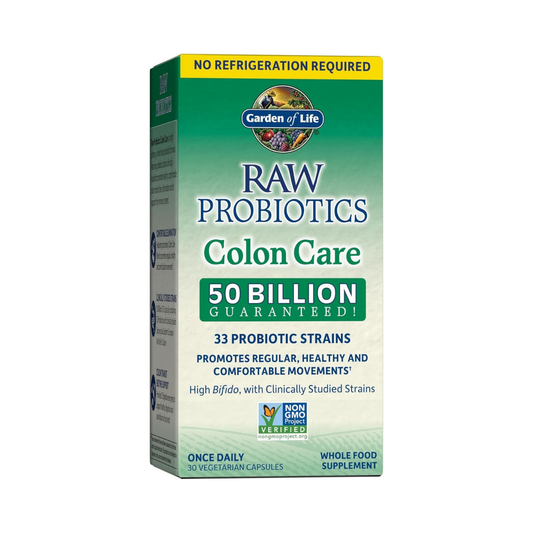 Garden of Life Raw Probiotics Colon Care 50 billion CFU