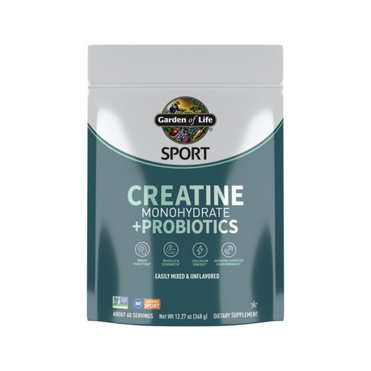 Garden of Life Sport Creatine Monohydrate + Probiotic Powder 12.27oz