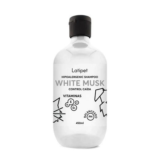 Latipet Hypoallergenic Shampoo White Musk 450ml