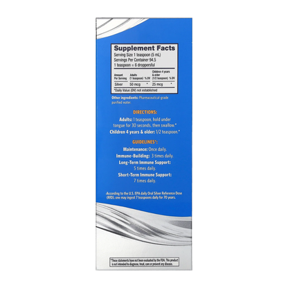 Sovereign Silver Silver Colloidal Liquid 16oz