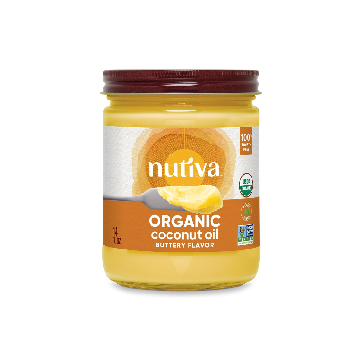 Nutiva Oil Coconut Butter 14fl