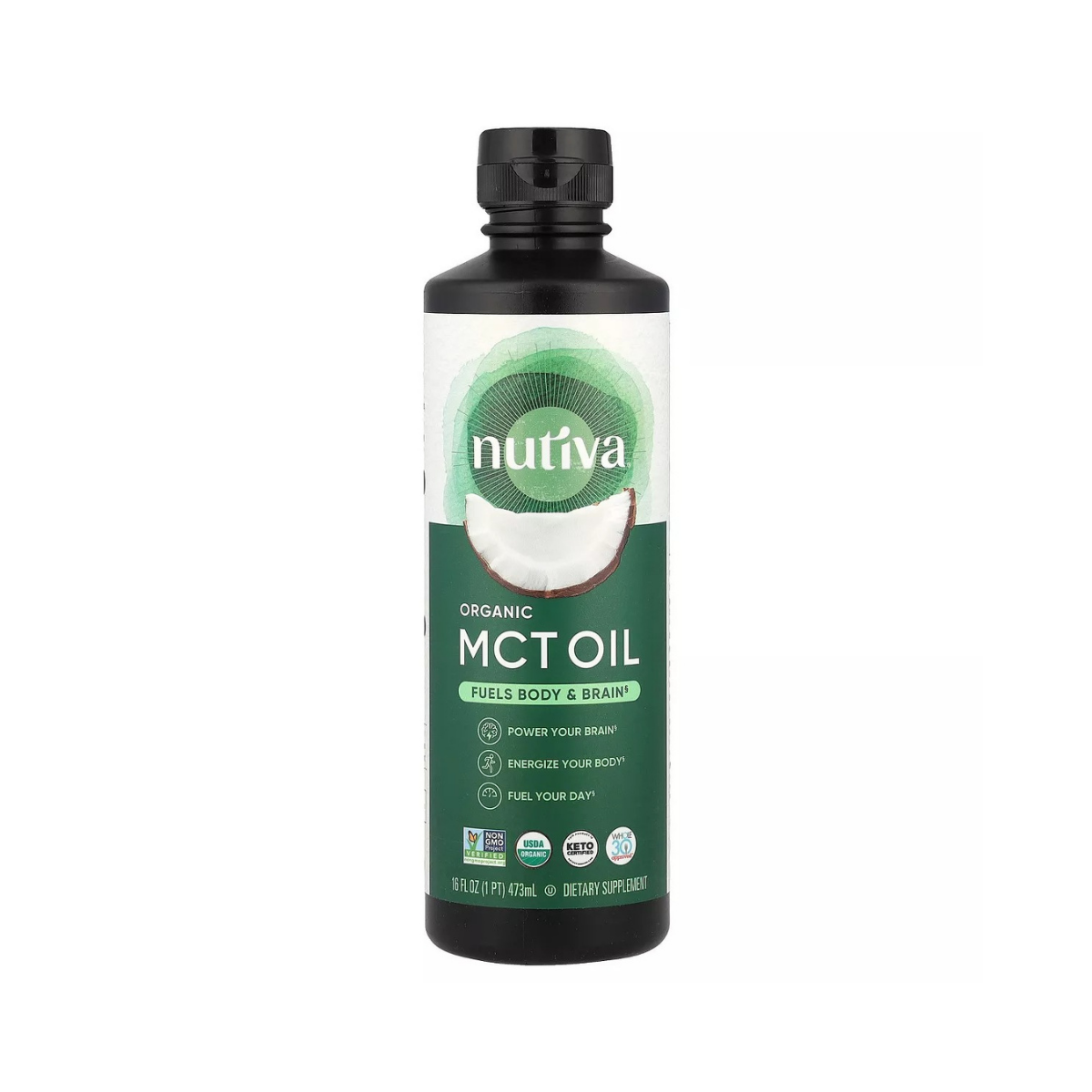 Nutiva Organic MCT Oil 16 fl oz