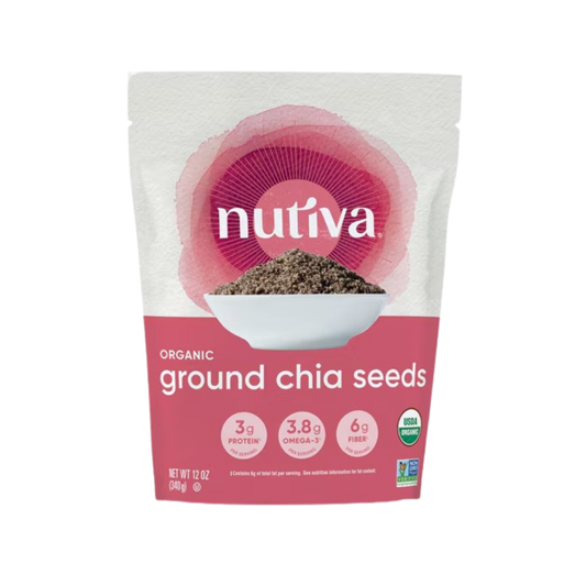 Nutiva Chia Seeds Ground 12 oz