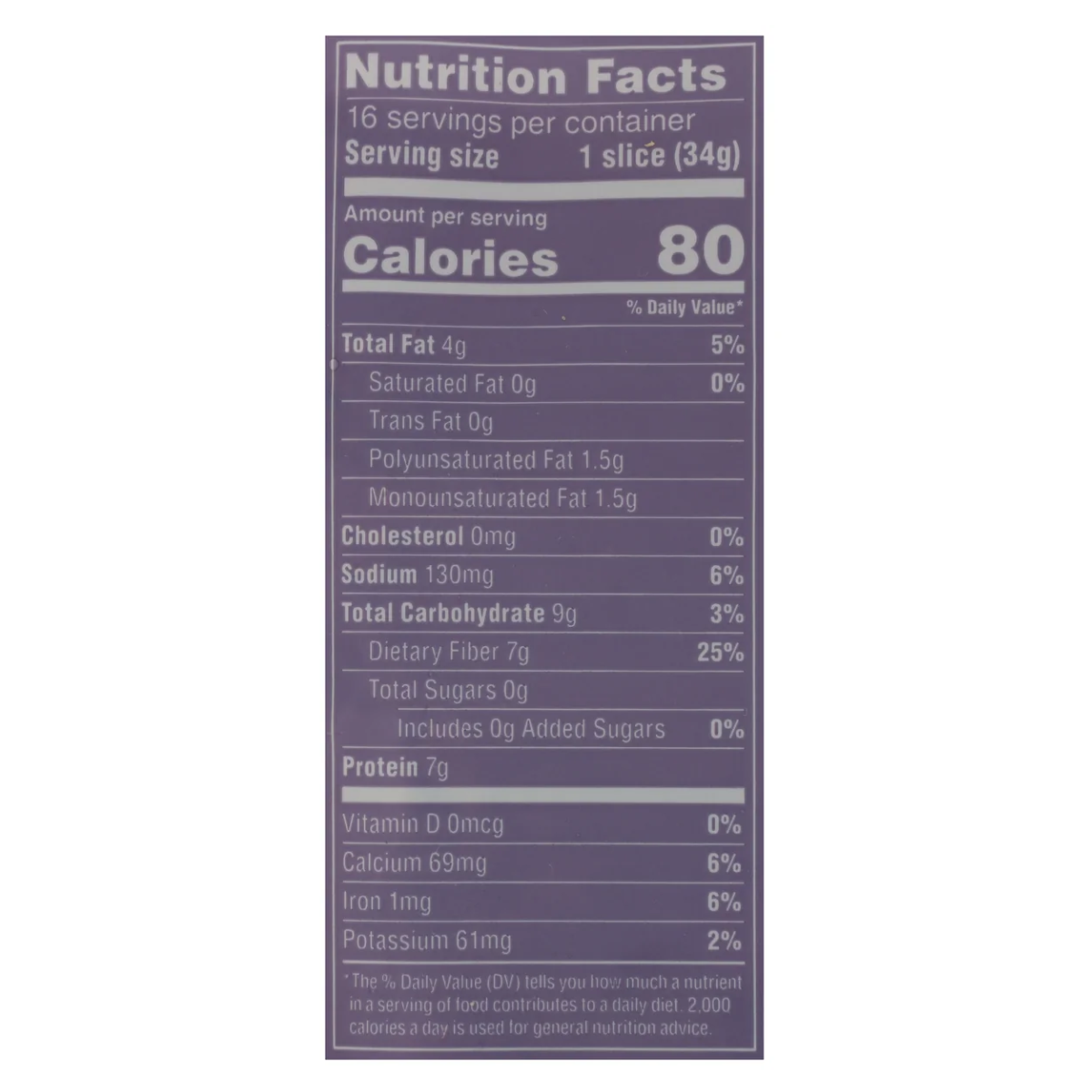 Carbonaut Low Carb Seeded Bread 19oz