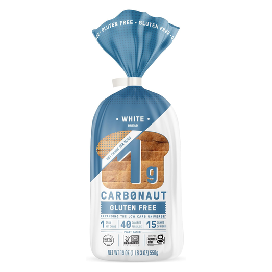 Carbonaut White Low Carb Keto Bread GF 19oz